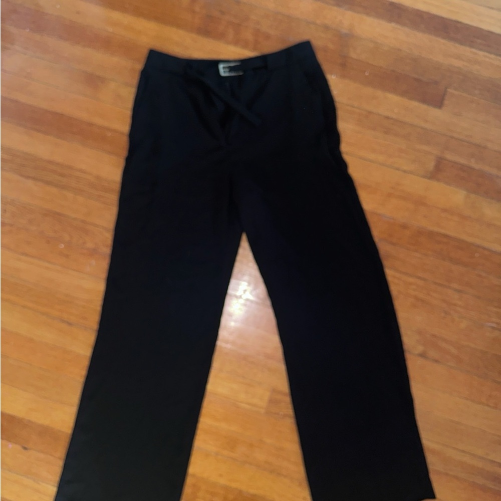 Women’s Black Belted Trouser